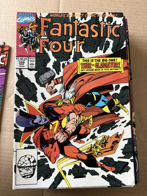 Fantastic Four #339 — Fantastic Four Marvel Comics