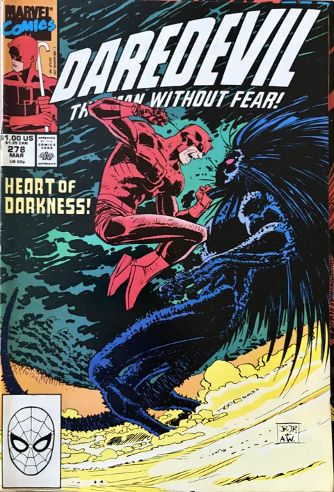 Daredevil #278 – Heart of Darkness! — Daredevil Marvel Comics