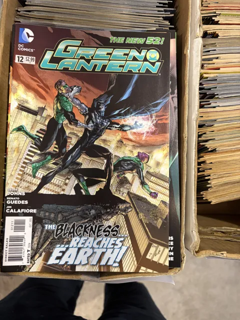 Green Lantern #12 – The Blackness Reaches Earth! — Green Lantern DC Comics