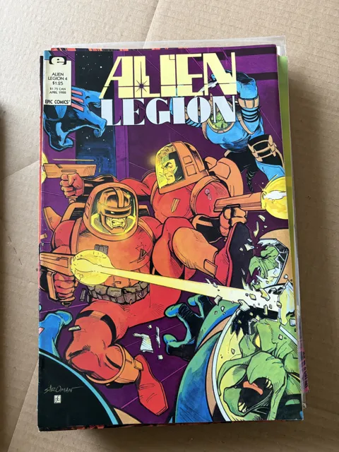 Alien Legion 4 — Alien Legion Epic Comics