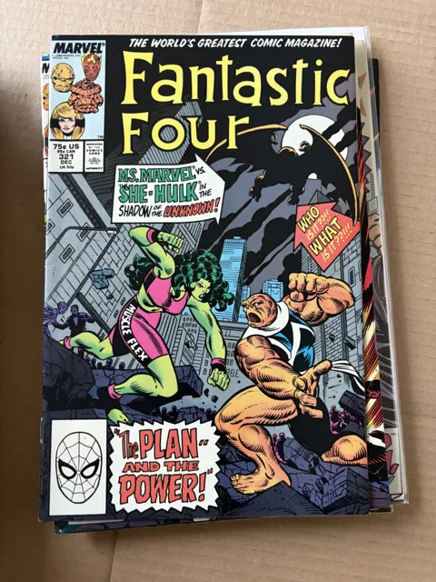 Fantastic Four #321 – The Plan and the Power! — Fantastic Four Marvel