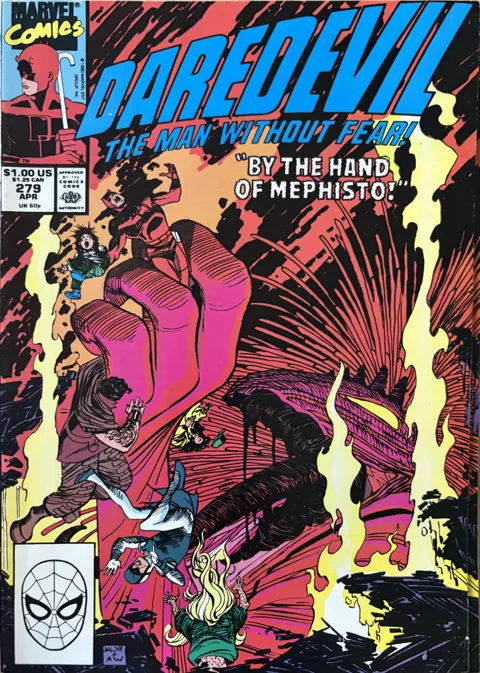 Daredevil #279 – By the Hand of Mephisto! — Daredevil Marvel Comics