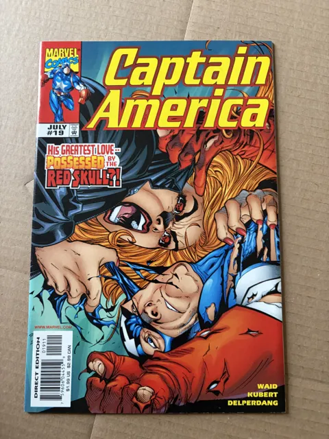 Captain America #19 – His Greatest Love… Possessed by the Red Skull?! — Captain America Marvel Comics