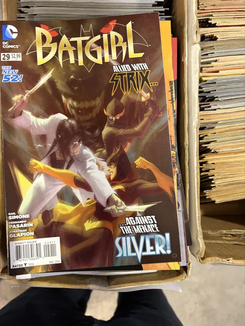 Batgirl #29 – Allied with Strix... Against the Menace Silver! — Batgirl DC Comics