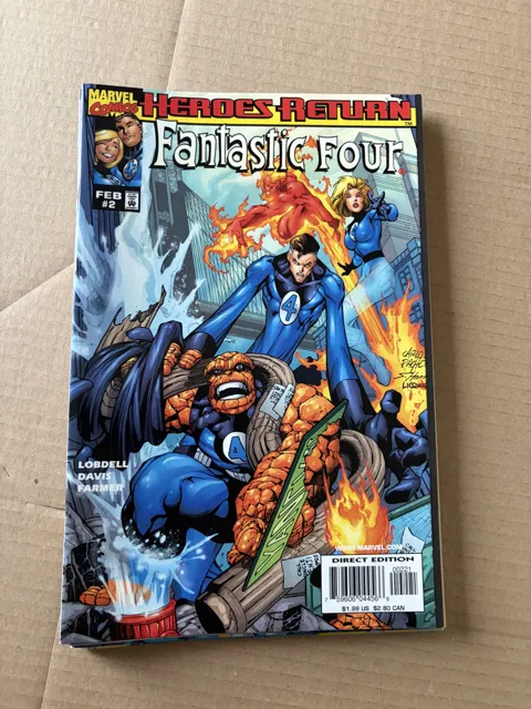 Heroes Return: Fantastic Four #2 — Fantastic Four Marvel Comics