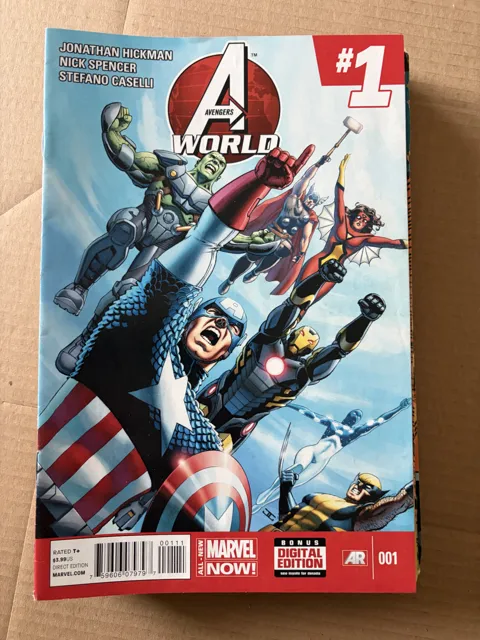 Avengers World #1 — Avengers World Marvel