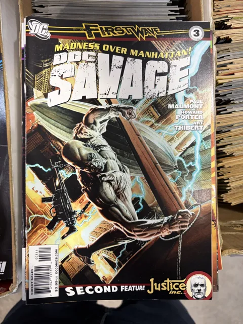 First Wave #3 – Doc Savage: Madness Over Manhattan! — First Wave DC