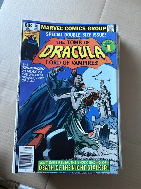 The Tomb of Dracula #70 — The Tomb of Dracula Marvel Comics Group