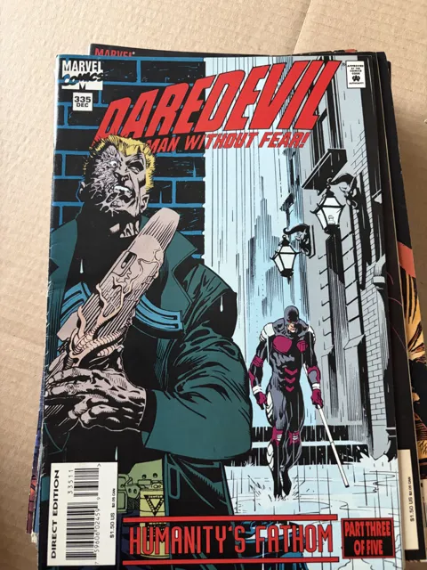 Daredevil #335 – Humanity's Fathom Part Three of Five — Daredevil Marvel Comics