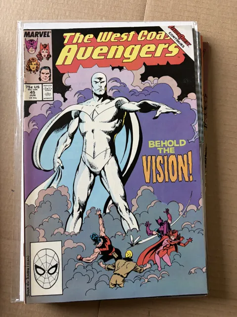 The West Coast Avengers 45 — West Coast Avengers Marvel
