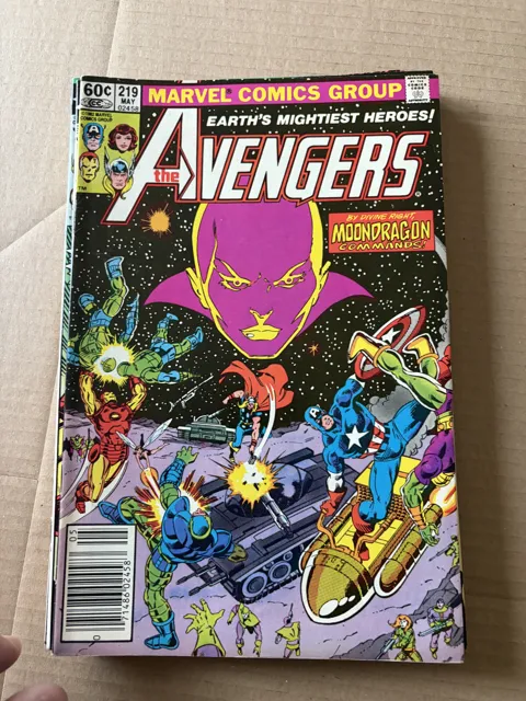 The Avengers #219 — Avengers Marvel Comics Group