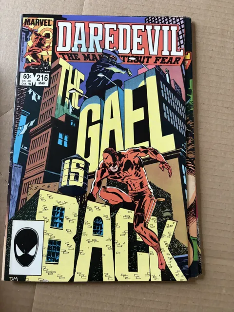 Daredevil #216 - Mazzuchelli — Daredevil Marvel