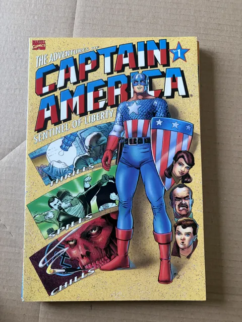 The Adventures of Captain America: Sentinel of Liberty No. 1 — Captain America Marvel Comics