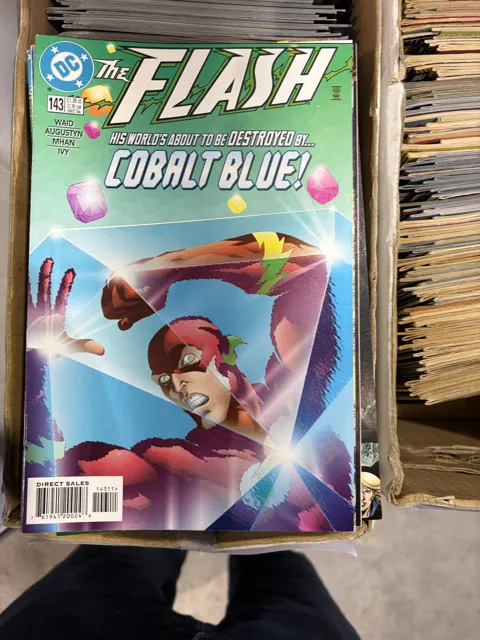 The Flash #143 – His World’s About to Be Destroyed by... Cobalt Blue! — Flash DC