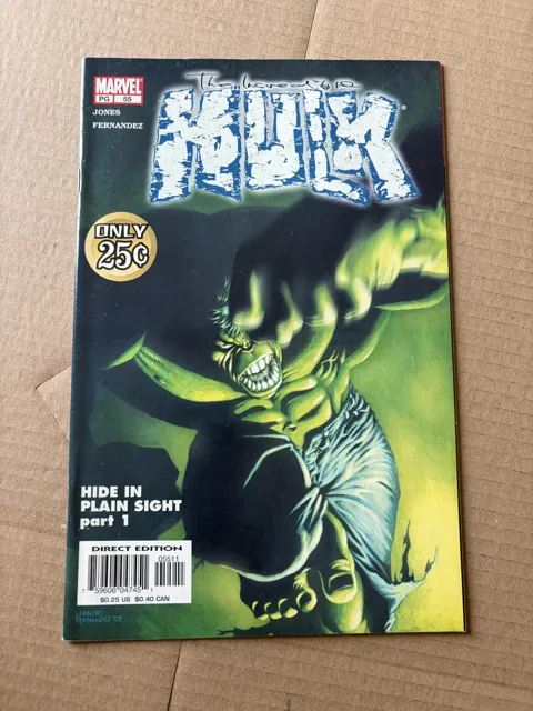 The Incredible Hulk #55 – Hide in Plain Sight part 1 — Hulk Marvel