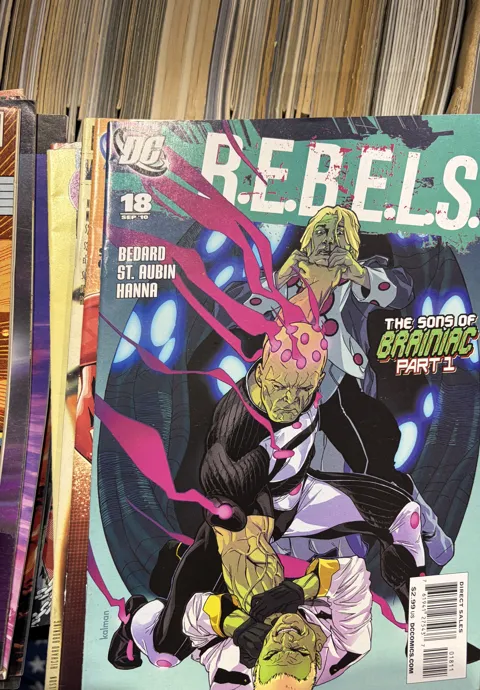 R.E.B.E.L.S. #18 – The Sons of Brainiac Part 3 — R.E.B.E.L.S. DC Comics
