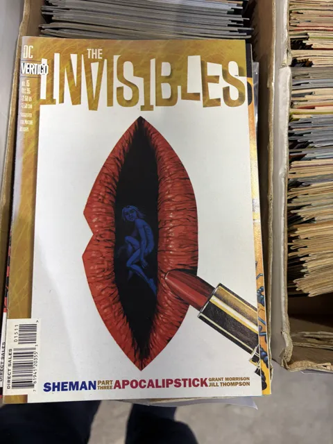 The Invisibles #15 – Sheman Part Three: Apocalipstick — The Invisibles DC Vertigo