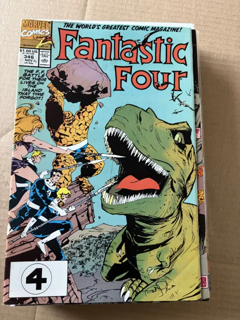 Fantastic Four #346 — Fantastic Four Marvel Comics
