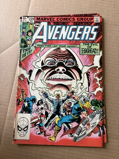 The Avengers #229 — Avengers Marvel Comics Group