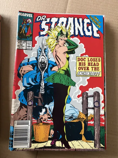 Dr. Strange #12 – Doc Loses His Head Over the Enchantress! — Doctor Strange Marvel