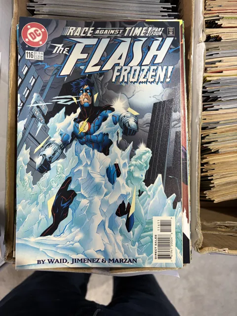 The Flash #116 – Frozen! Part Four: Race Against Time! — The Flash DC Comics