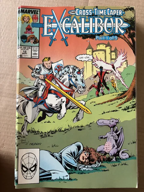 Excalibur 12 : The Cross-Time Caper Part 1 of 9 — Excalibur Marvel