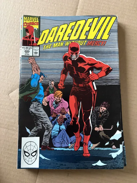 Daredevil #285 – The Man Without Mercy! — Daredevil Marvel Comics