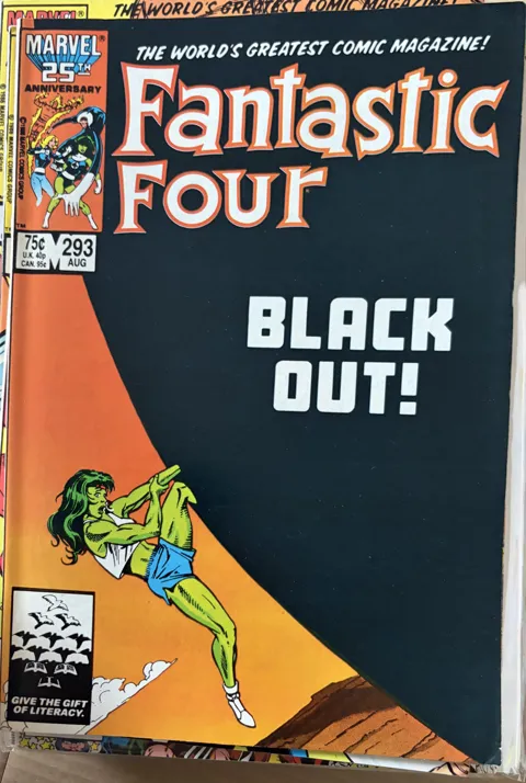 Fantastic Four #293 – Black Out! — Fantastic Four Marvel