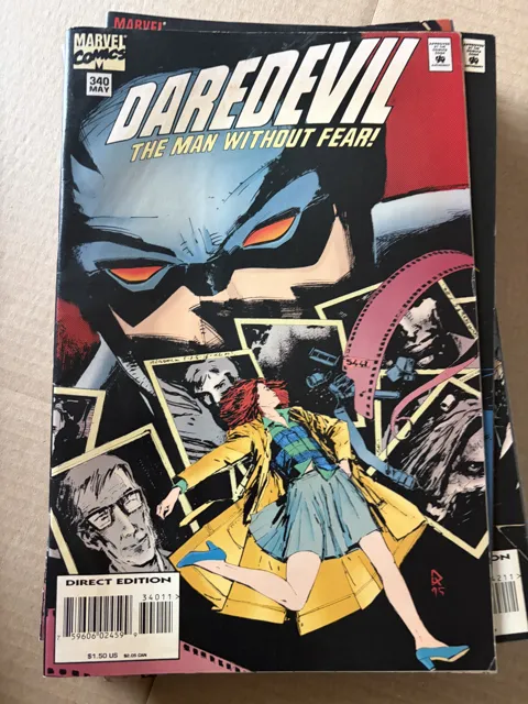 Daredevil #340 — Daredevil Marvel Comics