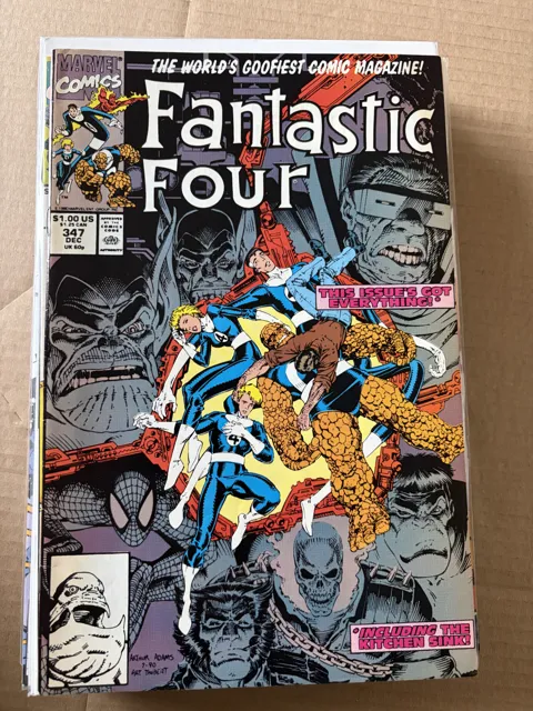 Fantastic Four #347 — Fantastic Four Marvel Comics