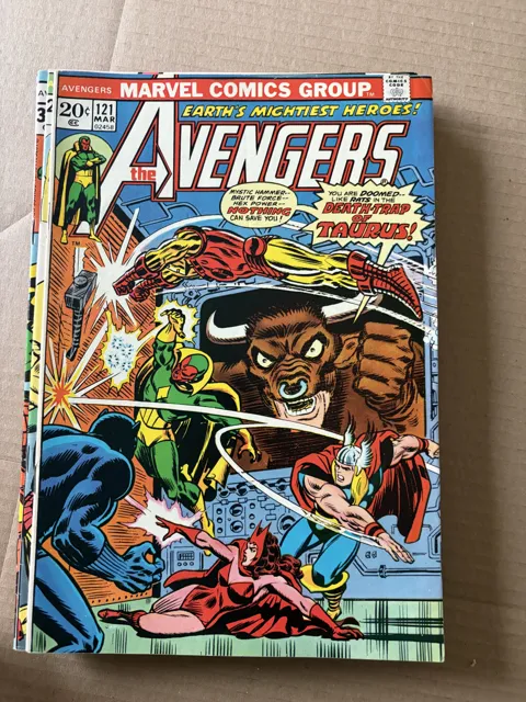 The Avengers #121 – Deathtrap of Taurus! — Avengers Marvel Comics Group
