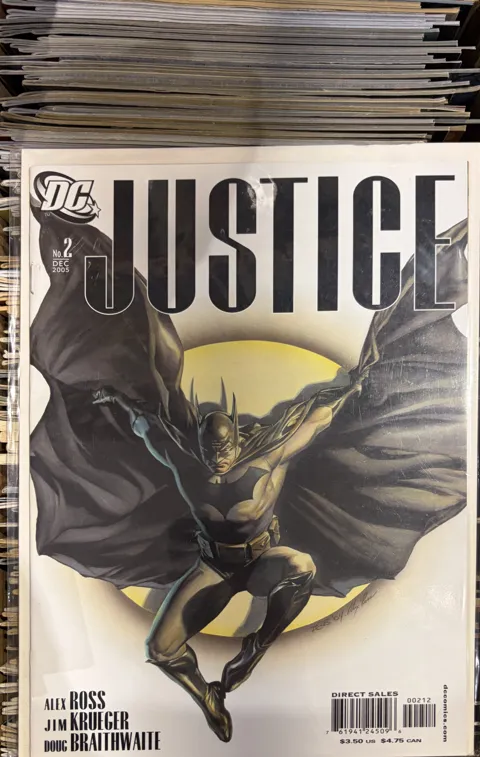Justice No. 2 variant cover — Justice DC