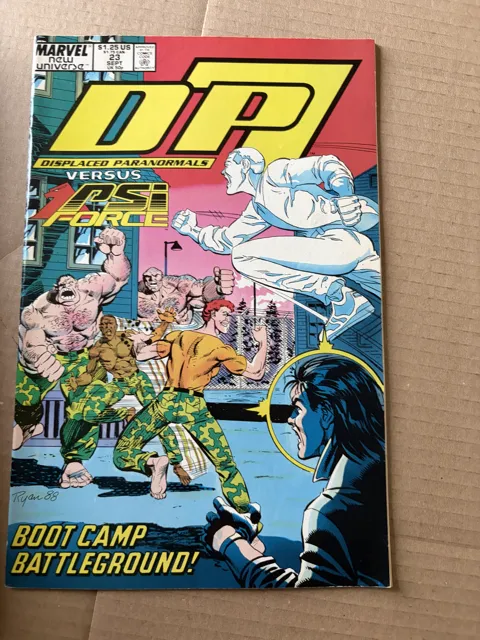 D.P.  #23 – Boot Camp Battleground! — Psi-Force Marvel