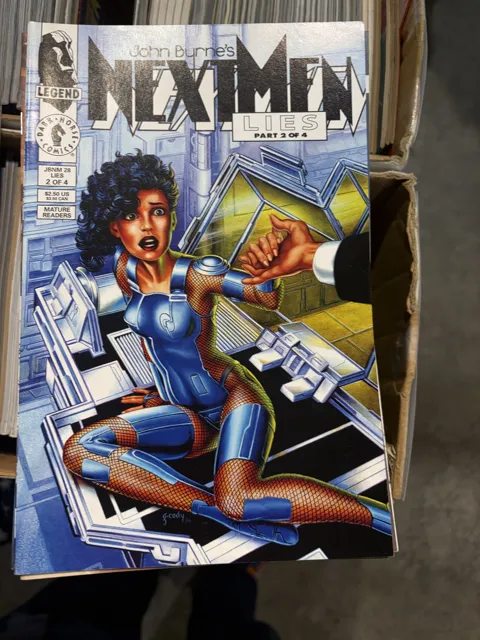 John Byrne's Next Men: Lies Part 2 of 4 — Next Men Dark Horse Comics