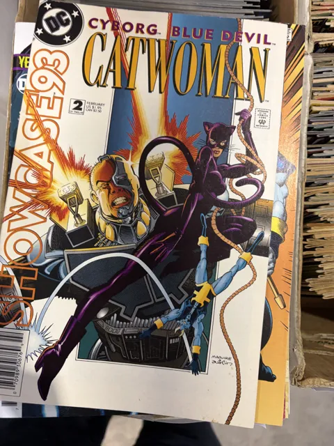 Showcase '93 #2 – Cyborg / Catwoman / Blue Devil — Showcase '93 DC