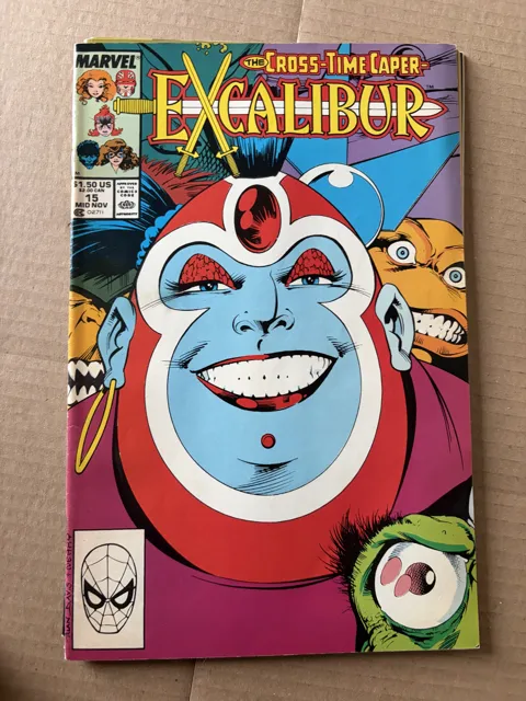 Ecalibur 15 :The Cross-Time Caper – Excalibur — Excalibur Marvel