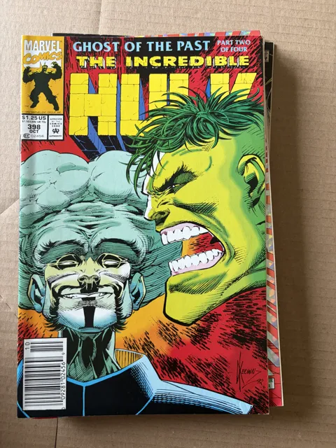 The Incredible Hulk #398 – Ghost of the Past, Part Two of Four — Hulk Marvel Comics