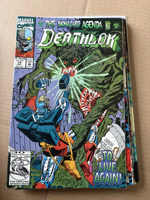 Deathlok: The Biohazard Agenda Part 3 of 4 — Deathlok Marvel Comics