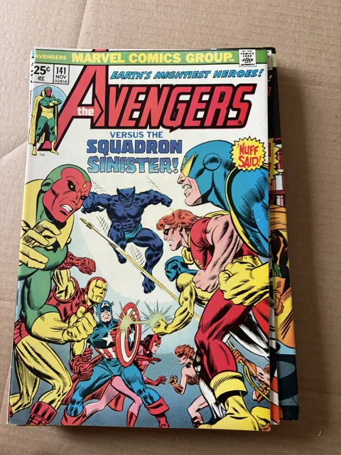 The Avengers #141 – Versus the Squadron Sinister! — Avengers Marvel Comics Group