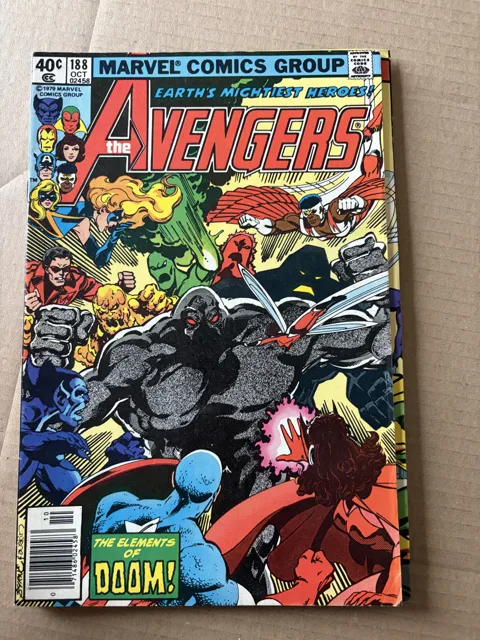 The Avengers #188 – The Elements of Doom! — Avengers Marvel Comics Group