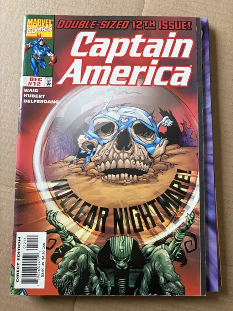 Captain America #12 – Nuclear Nightmares! — Captain America Marvel Comics