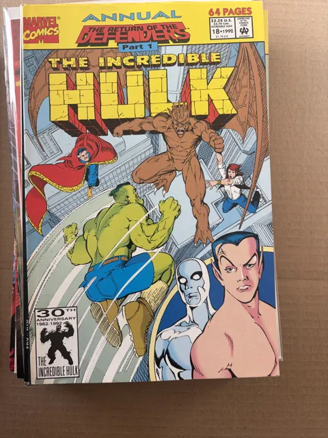 The Incredible Hulk Annual 18 – The Return of the Defenders Part 1 — Hulk Marvel Comics