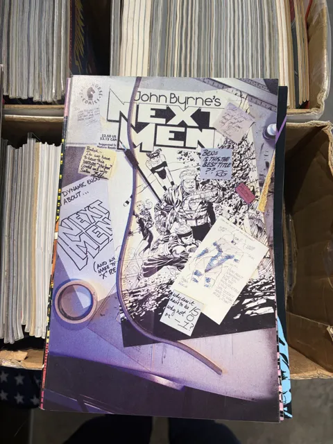 John Byrne's Next Men 14 — John Byrne's Next Men Dark Horse Comics
