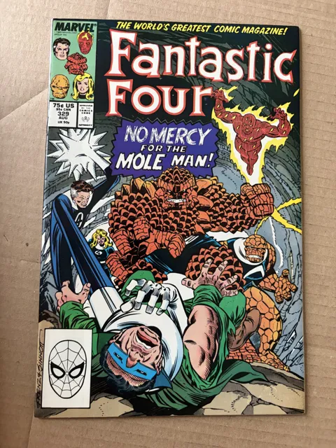 Fantastic Four #329 – No Mercy for the Mole Man! — Fantastic Four Marvel