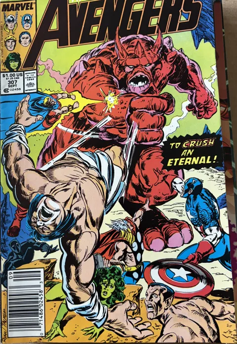 Avengers #307 – To Crush an Eternal! — Avengers Marvel