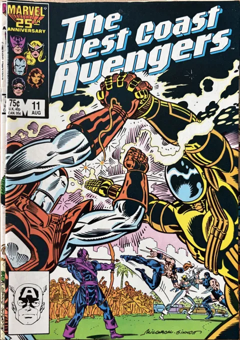 The West Coast Avengers 11 — West Coast Avengers Marvel