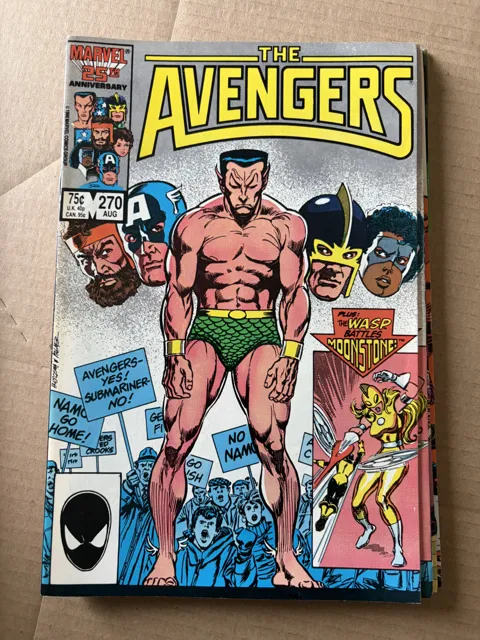 The Avengers #270 – The Monster and the Man! — Avengers Marvel