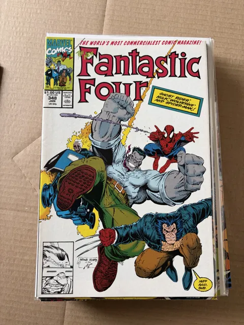 The New Fantastic Four #348 — Fantastic Four Marvel Comics