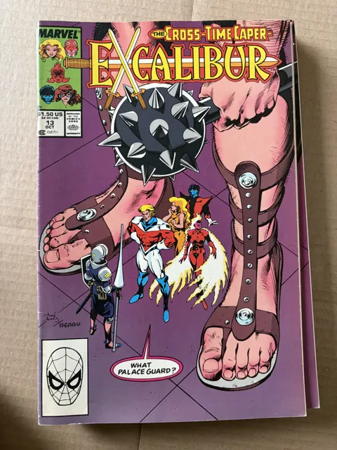 Excalibur #13 – The Cross-Time Caper — Excalibur Marvel
