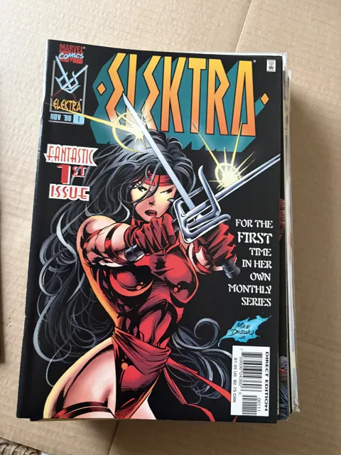 Elektra #1 - regular cover  — Elektra Marvel Comics